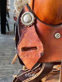 All around ranch roping trail saddle