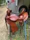 American 722 Beartrap Barrel Trail Horse Saddle 16 In