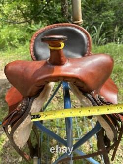 American 722 Beartrap Barrel Trail Horse Saddle 16 in