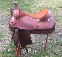 American Made Western Trail Saddle 17 Full Bar