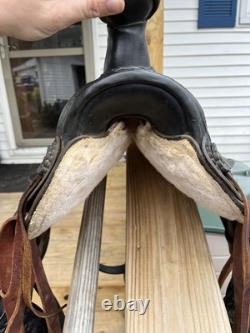 American Saddlery Little Britches Pony Black Leather saddle