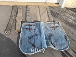 American Western Saddle 15 #1548 Silver accents Saddle Blanket Pad Girth Belts