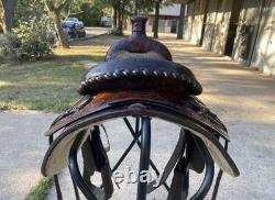 Ammerman Western Saddle 16in