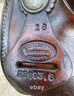 Ammerman Western Saddle 16in