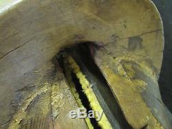 Antique Half Saddle #3-Old Mexican-Western-Rustic-Vaquero-Cowboy-Leather