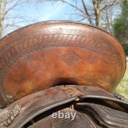 Antique John Clark & Son Portland Leather Saddle Over 100 Years Old Real Nice
