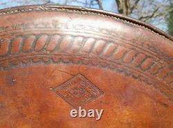 Antique John Clark & Son Portland Leather Saddle Over 100 Years Old Real Nice