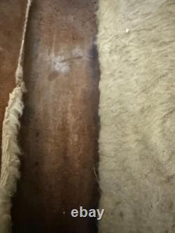 Antique Leather 16 inch Western Saddle Hand Tooled Barrel Trail Saddle