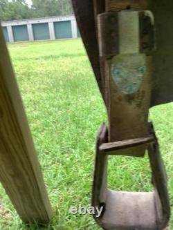 Antique Leather Western Saddle