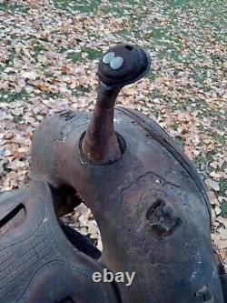 Antique Old Western Horse Saddle