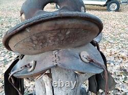 Antique Old Western Horse Saddle