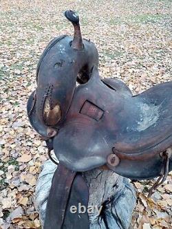 Antique Old Western Horse Saddle