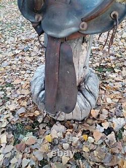 Antique Old Western Horse Saddle