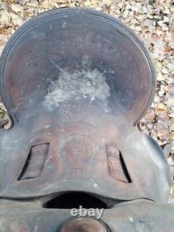 Antique Old Western Horse Saddle