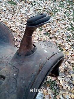 Antique Old Western Horse Saddle