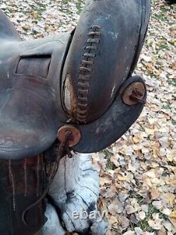 Antique Old Western Horse Saddle