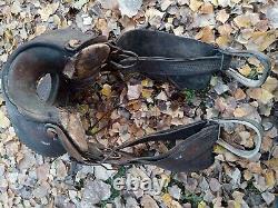 Antique Old Western Horse Saddle