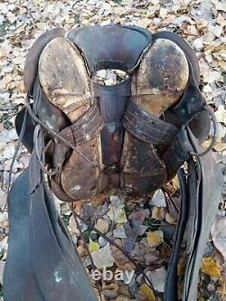 Antique Old Western Horse Saddle