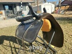 Antique Reconditioned Western Side Saddle