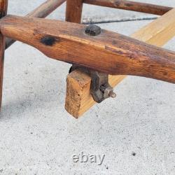Antique Saddle Maker's Stand /Horse / Harness Leather Stitching Horse