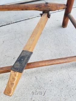 Antique Saddle Maker's Stand /Horse / Harness Leather Stitching Horse