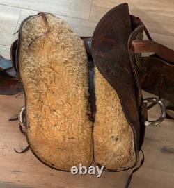 Antique Texas Tanning & Mfg. Co Collectible Tex Tan Western Ranch Saddle