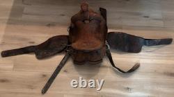 Antique Texas Tanning & Mfg. Co Collectible Western Ranch Saddle NO FOOT PEGS