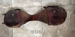 Antique US Forest Service Leather Saddle Bags Early 1900's McClellan Style RARE