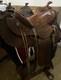 Antique Vanco Western Saddle 13 Rare Collector's Find
