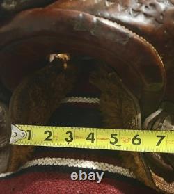 Antique Vanco Western Saddle 13 Rare Collector's Find
