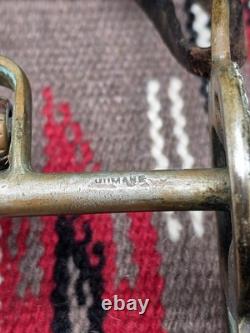 Antique Visalia Stock Saddle Co. Humane Horse Bit Never Rust