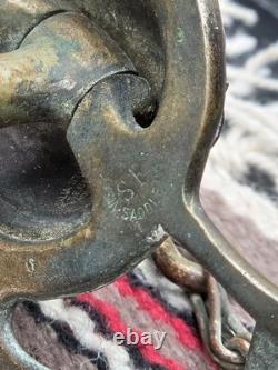 Antique Visalia Stock Saddle Co. Humane Horse Bit Never Rust