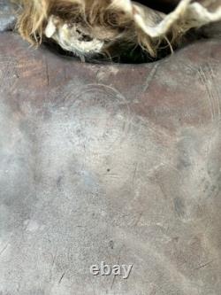 Antique Western Horse Saddle From Farm Wyoming Working Ranch, Vintage Cowboy