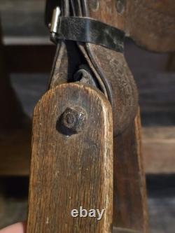 Antique Western Long Distance Saddle 13.5 Inch Seat Made 1870-1910