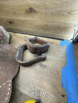 Antique Western Saddle For Restoration or Decor