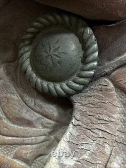 Antique Western Saddle For Restoration or Decor