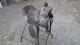 Antique Western Saddle Highback Cantle By Vale Saddlery Co. Of Vale, Or E-cmm