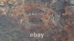 Antique Western Saddle Highback Cantle by Vale Saddlery Co. Of Vale, OR E-CMM
