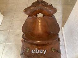 Antique Western Saddle by Fred Mueller of Denver, CO