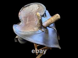 Antique Women's Side Saddle c1892 Double Pommel Western Victorian Saddle Decor