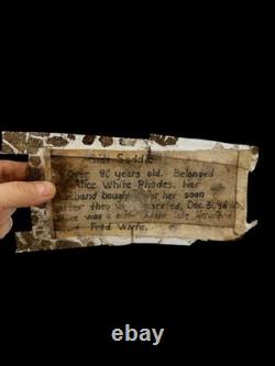 Antique Women's Side Saddle c1892 Double Pommel Western Victorian Saddle Decor