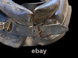 Antique Women's Side Saddle c1892 Double Pommel Western Victorian Saddle Decor