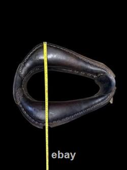 Antique Women's Side Saddle c1892 Double Pommel Western Victorian Saddle Decor