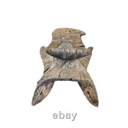 Antique Wooden Saddle