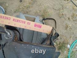 Antique western Collectible high back saddle FA Meana Brand