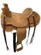 Argentina Cow Leather Roughout Western Roper Saddle Full Qh Bars 16 New