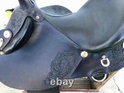 Australian Outrider Collection Outback Saddle by Tough 1 Black, 18 inch (L)
