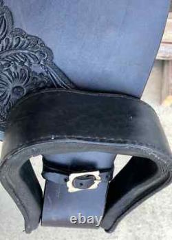 Australian Outrider Collection Outback Saddle by Tough 1 Black, 18 inch (L)