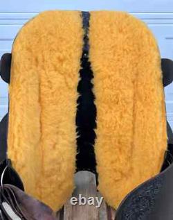 Australian Outrider Collection Outback Saddle by Tough 1 Black, 18 inch (L)