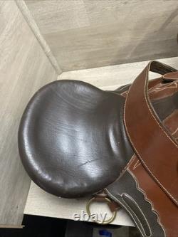 Australian Stock Horse Saddle Genuine Leather